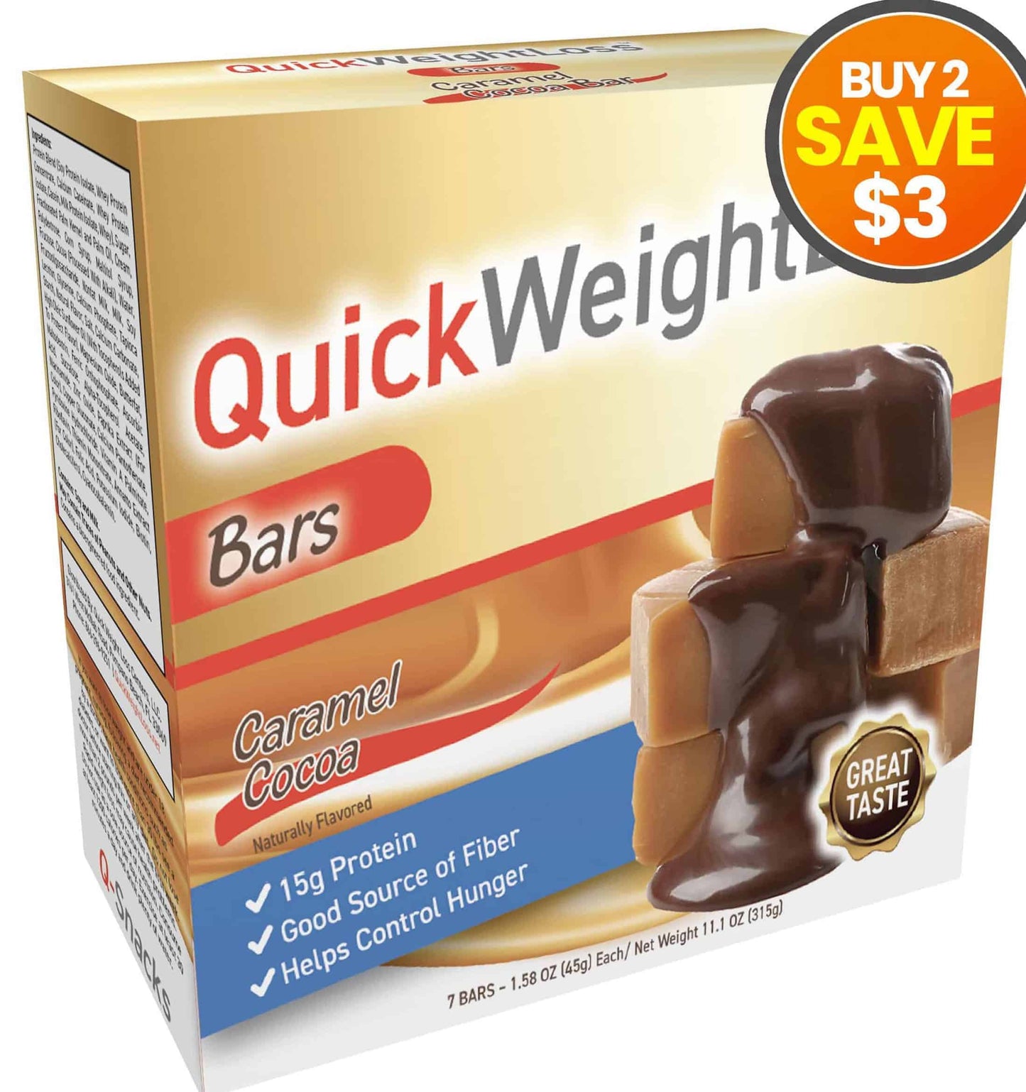 Caramel Cocoa Bar