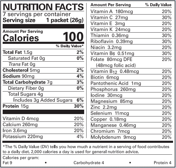 Very Vanilla Pudding & Shake Mix