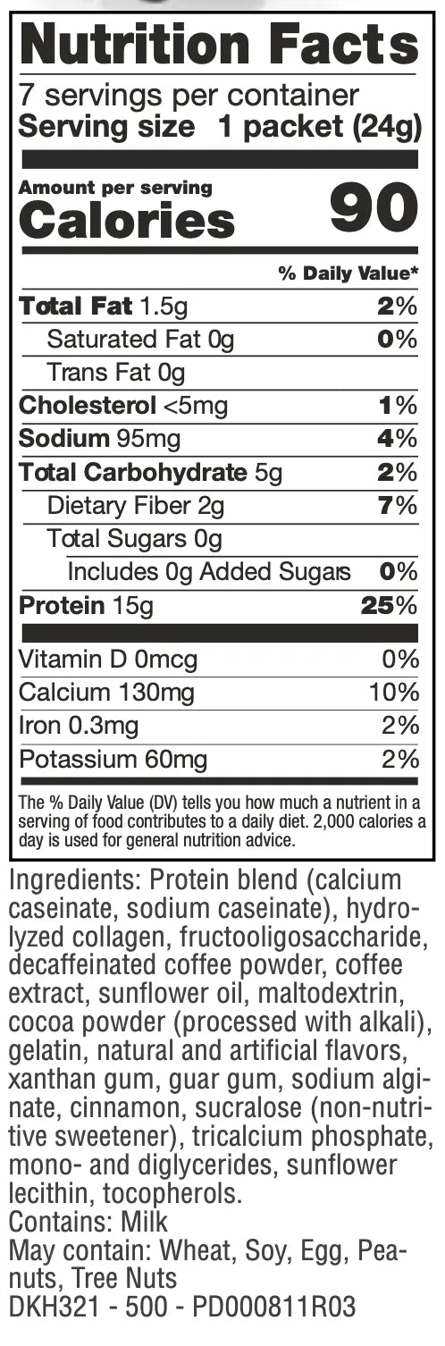 Proti-15 Cappuccino Decaf Drink Mix
