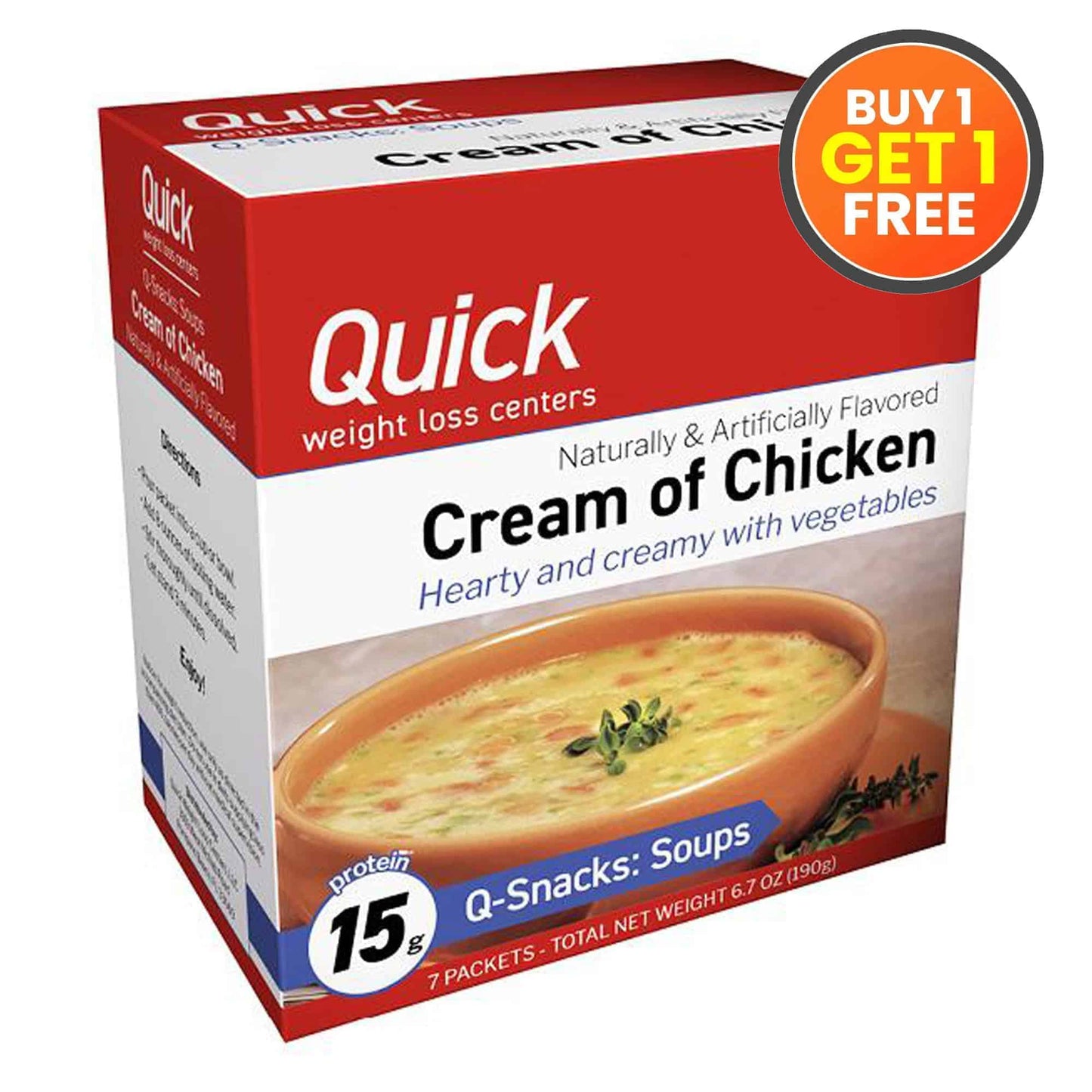 Box of Quick Cream of Chicken soup