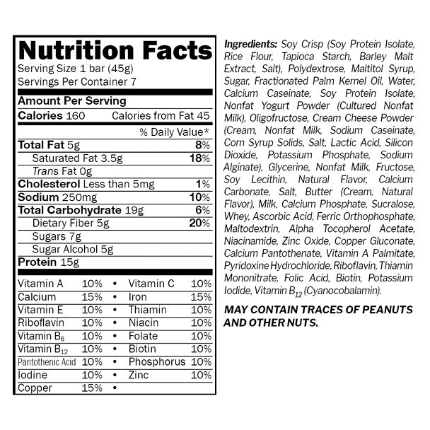 Shortbread Cookie Protein Bars