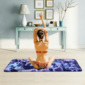 Yoga Mat Towel with Slip-Resistant Grip Dots