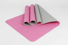 Load image into Gallery viewer, 2-Tone TPE Premium Yoga Mat