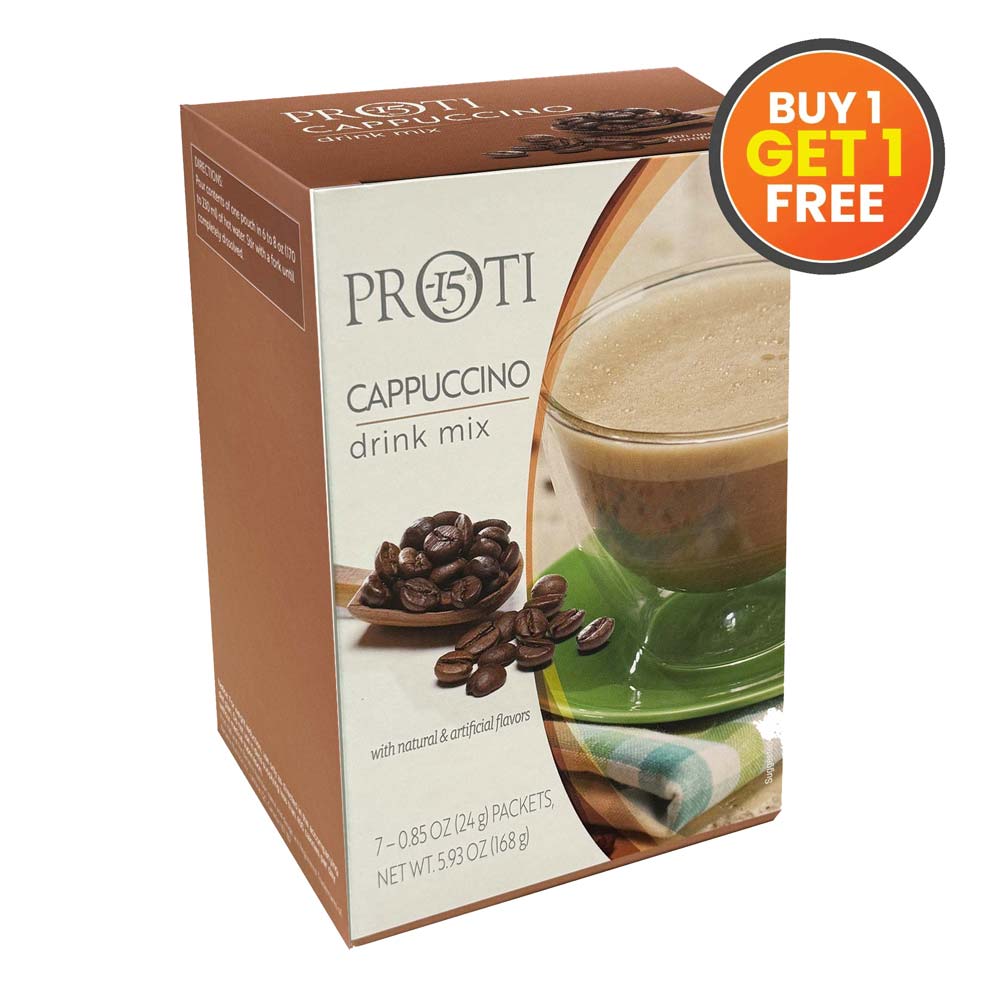 Proti-15 Cappuccino Decaf Drink Mix