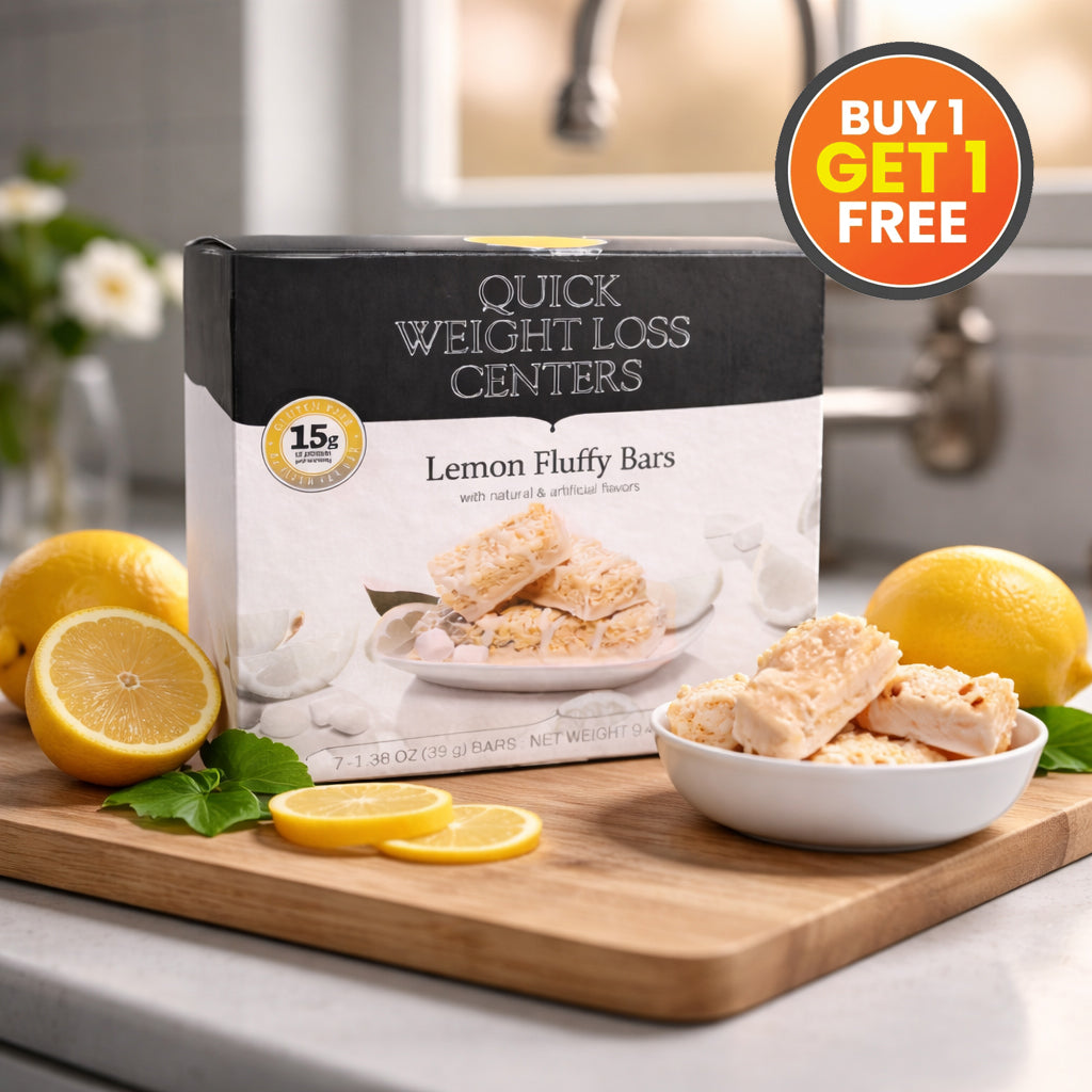 Fluffy Lemon Protein Bars