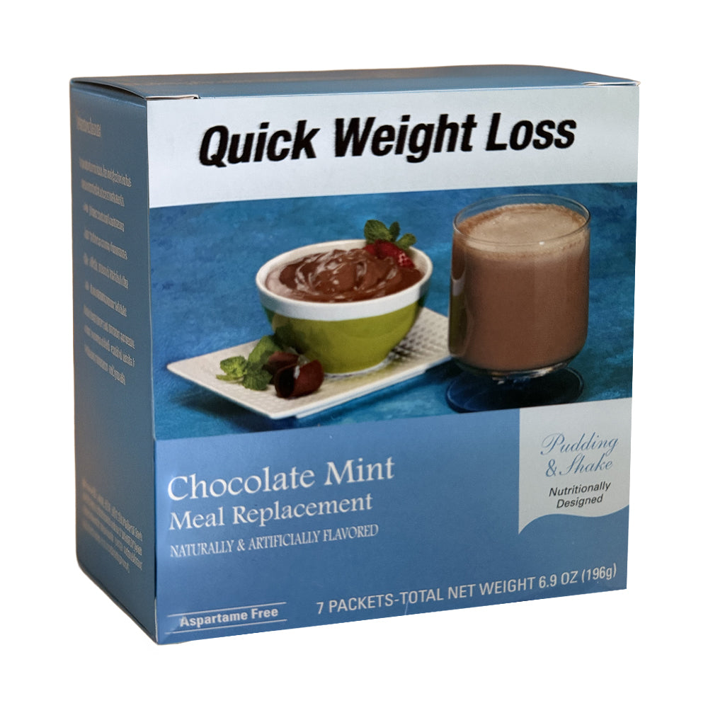 Chocolate Mint Pudding & Shake (Aspartame Free)