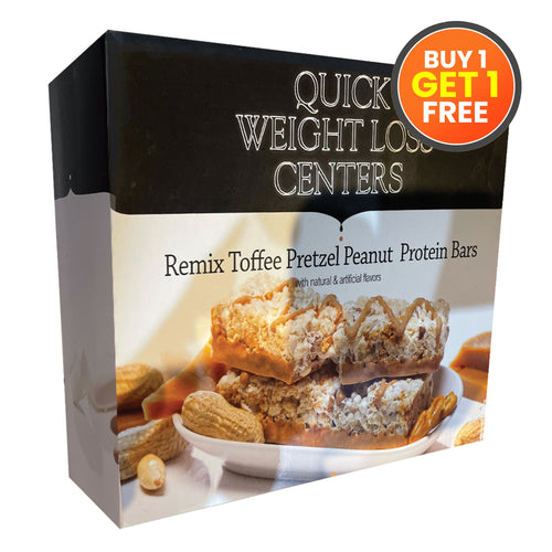 Remix Toffee Pretzel Peanut Protein Bars