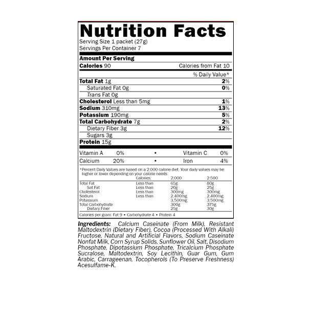 Creamy Chocolate Pudding & Shake Mix